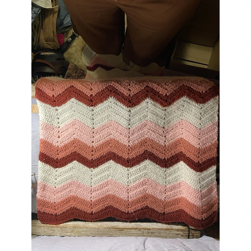 Afghan lap blanket 58